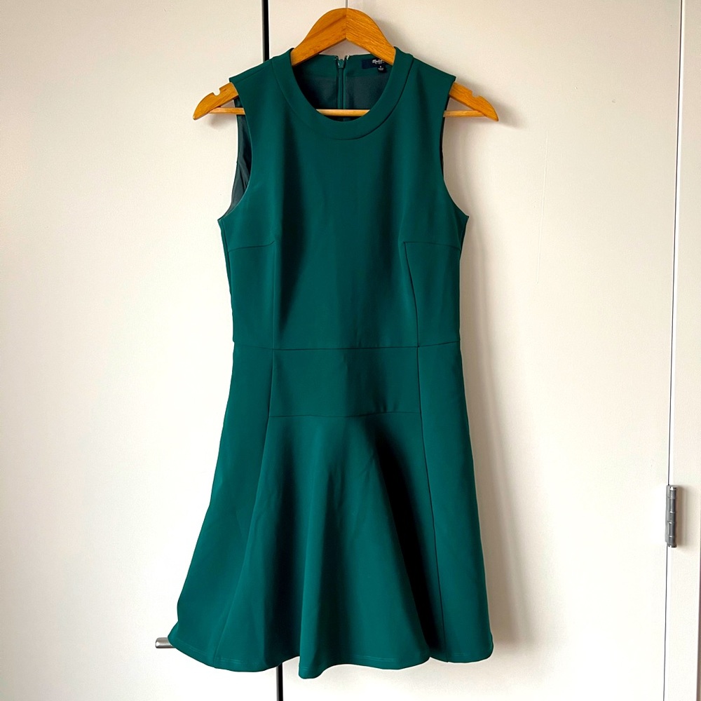 Madewell emerald dress